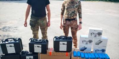 За тиждень запорізькі громади передали на фронт більше тисячі дронів