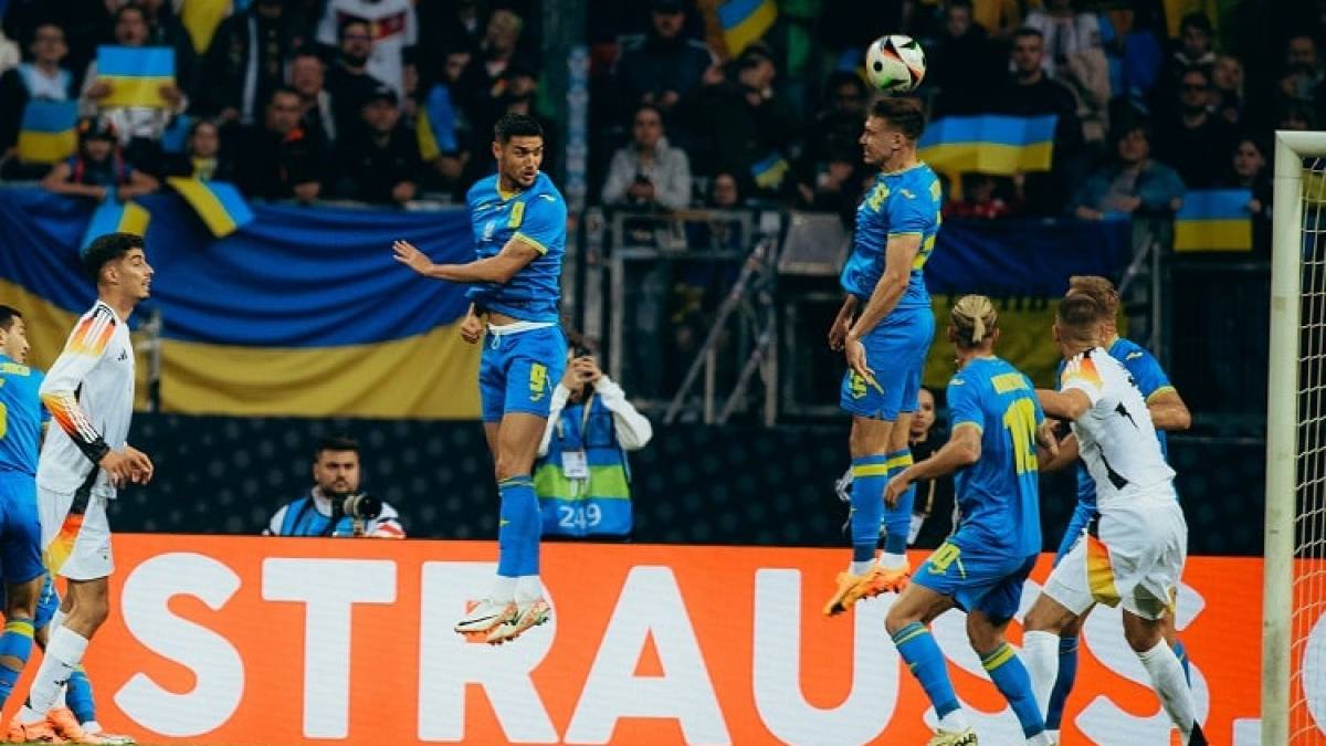 У Нюрнберзі збірна України зіграла внічию з господарем Євро-2024, командою Німеччини