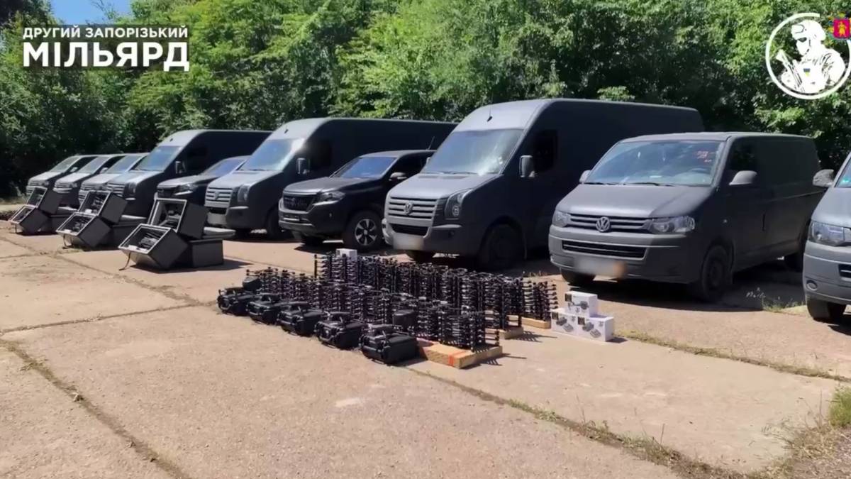 Запорізька область передала військовим допомогу на 103 мільйони гривень