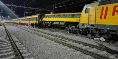 У Чехії пасажирський потяг, що їхав в Україну, зіткнувся з вантажним: є загиблі