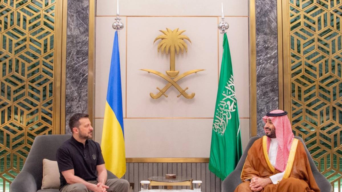 Зеленський прибув з неанонсованим візитом до Саудівської Аравії
