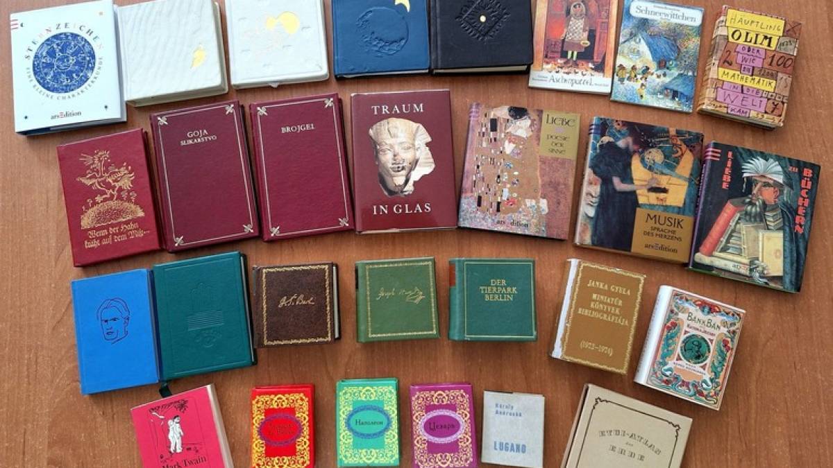 Бібліотека ЗНУ поповнилася зразками мініатюрної книги