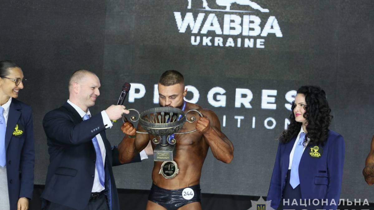 Чемпіон України з бодібілдингу із Запоріжжя виборов бронзу на світовому чемпіонаті