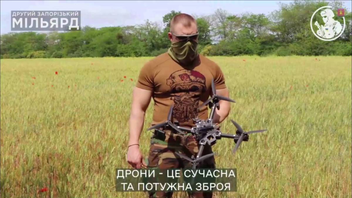Дрони-камікадзе стримують ворога на Запорізькому напрямку (ВІДЕО)
