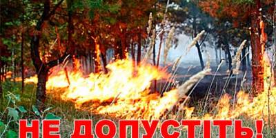 Запорізькі лісівники закликають дотримуватися правил пожежної безпеки в зелених зонах