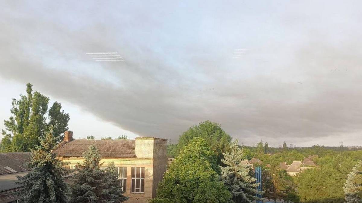 Над Кривим Рогом стоїть дим – позаштатна ситуація на підприємстві
