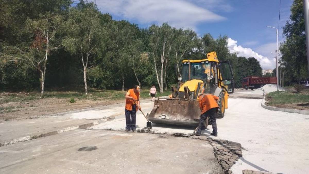 У парку “Перемоги” замінять асфальтове покриття
