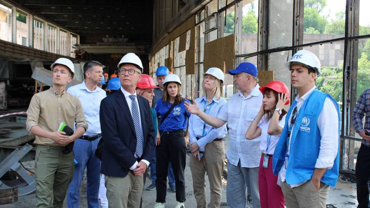 Європейці допоможуть із відбудовою ДніпроГЕС