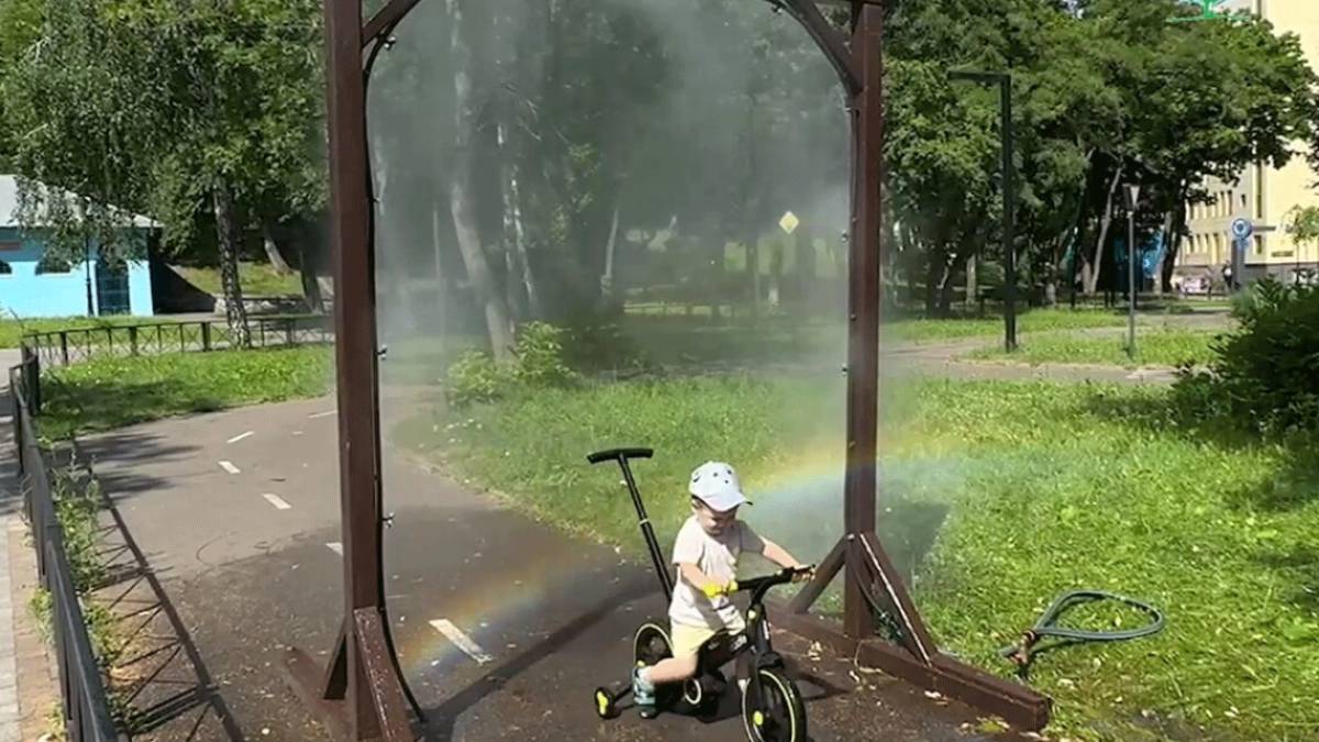 Порятунок від спеки: у Києві встановлять «водяні охолоджувачі»