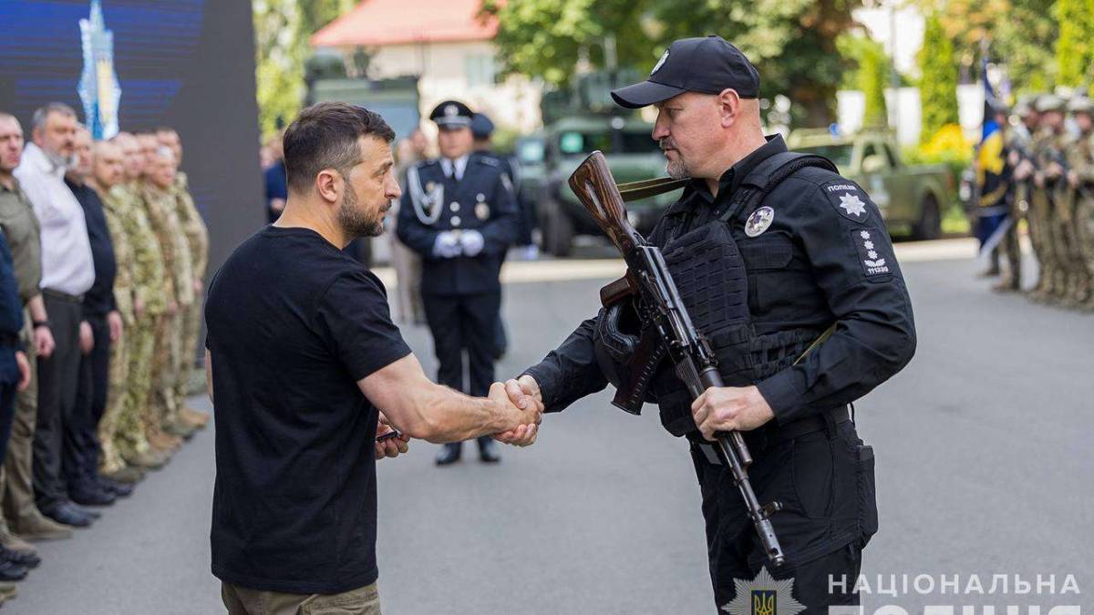 Головний поліцейський Запорізької області отримав спеціальне звання