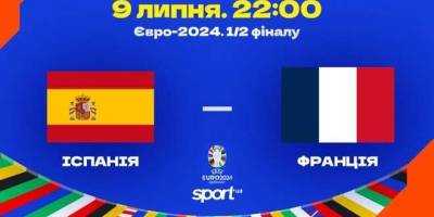 Євро-2024. Сьогодні у матчі Іспанія – Франція визначиться перший фіналіст