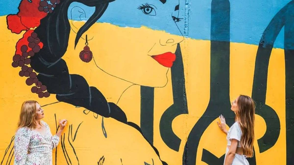 У Запоріжжі з’явився новий патріотичний мурал  – фото, відео