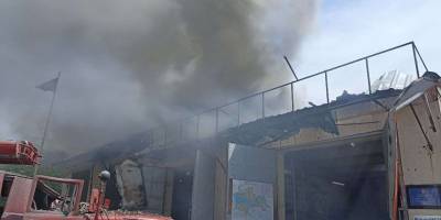 Черговий ворожий обстріл: пошкоджена пожежно-рятувальна частина в Запорізькій області
