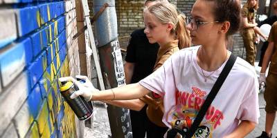 У Запоріжжі  борються з нарко-графіті (фото)