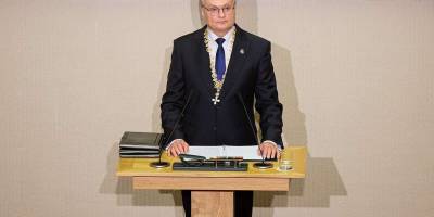 Науседа склав присягу на інавгурації президента Литви