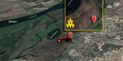 Українські партизани з руху “Атеш” спалили лігво окупантів біля Олешок у Херсонській області