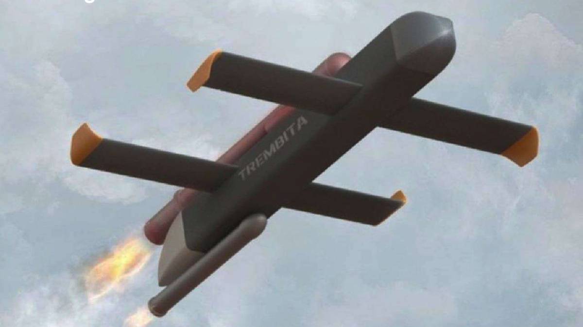 Українські конструктори розробили крилату ракету «Трембіта» з пульсуючим повітряно-реактивним двигуном