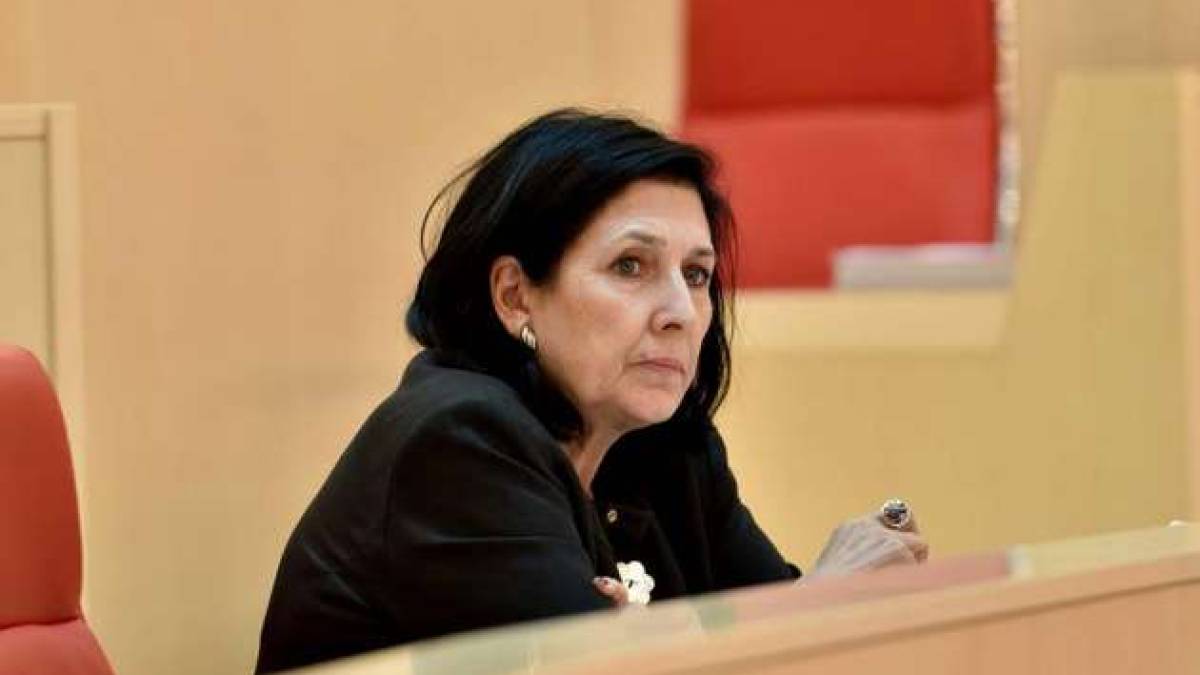 Президентка Грузії оскаржила в Конституційному суді закон про «іноагентів»