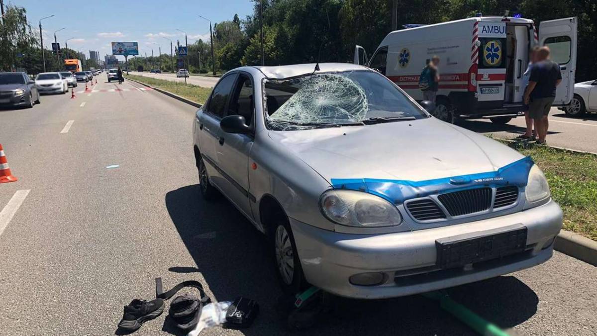 У Запоріжжі водій збив підлітка: дитина померла в лікарні