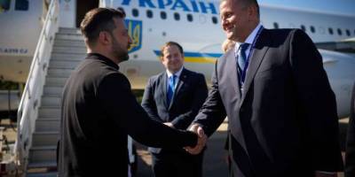 Президент Зеленський прибув до Великої Британії для участі у саміті Європейської політичної спільноти