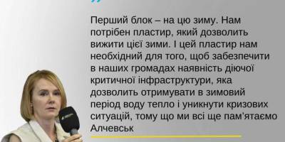 Лана Зеркаль – про заходи для вирівнювання ситуації в енергетиці