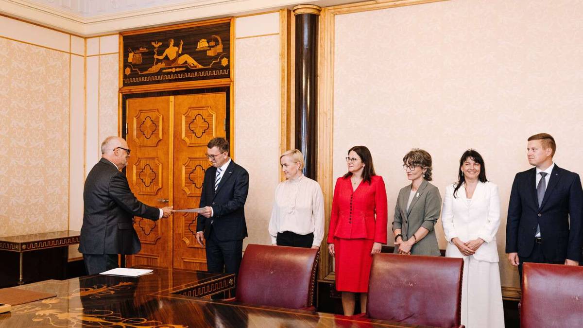 Президент Естонії Алар Каріс призначив новий уряд країни