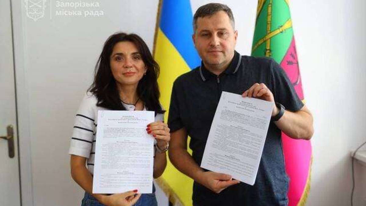 Запорізька міська рада та Благодійний фонд «Єдобро» підписали дворічну угоду про співпрацю