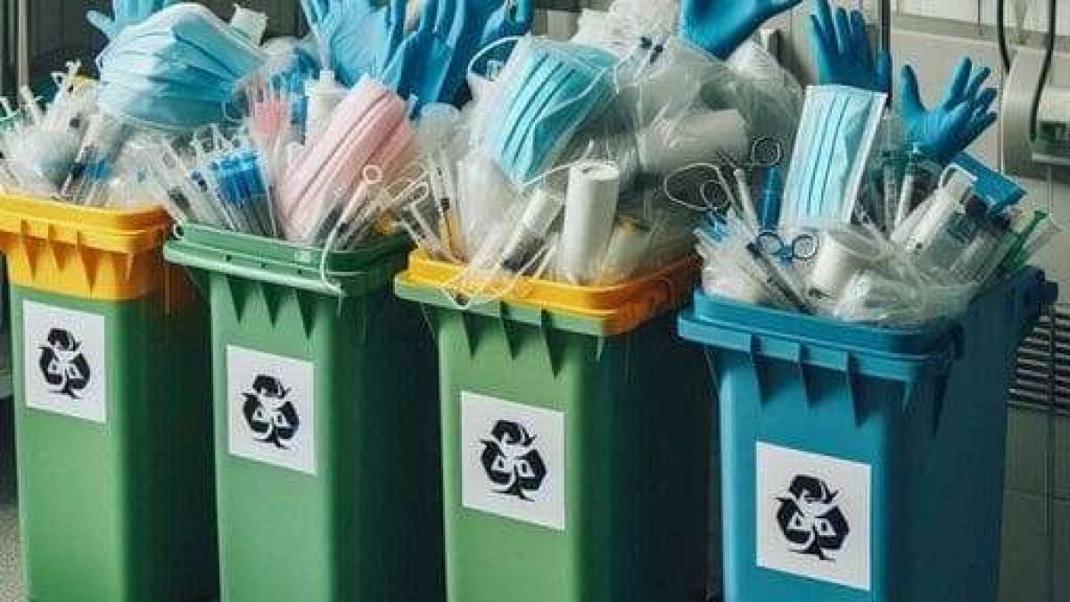 Запорізькі лікарні передали на утилізацію понад 42 тонни медвідходів