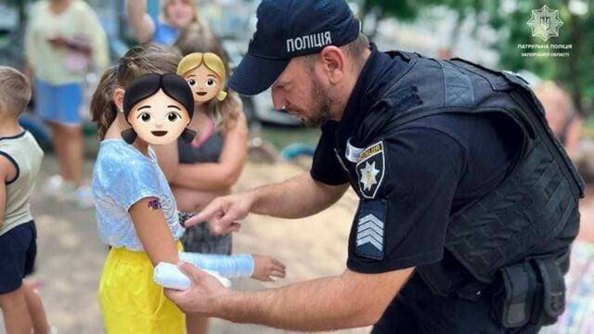 "Безпечний двір" у Запоріжжі: нагадуємо дітям про безпеку на вулиці