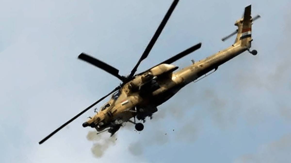 У росії розбився ударний гелікоптер Мі-28, екіпаж загинув.