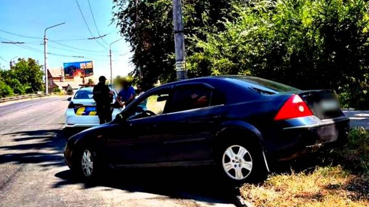 Запорізькі патрульні затримали водія, в якого виявили 2,79 проміле алкоголю