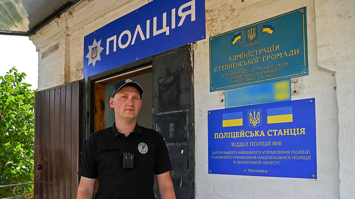 У селі Наталівка Запорізького району відкрили нову поліцейську станцію