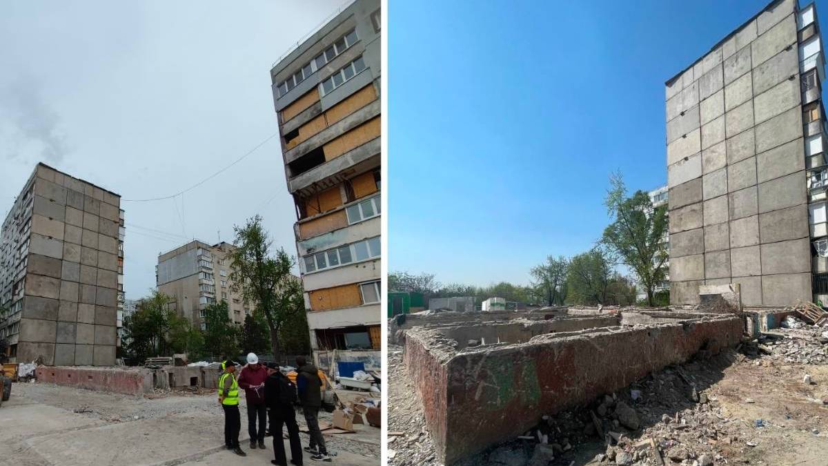 У Запоріжжі зупинили відбудову трьох багатоповерхівок, постраждалих від ракет армії рф