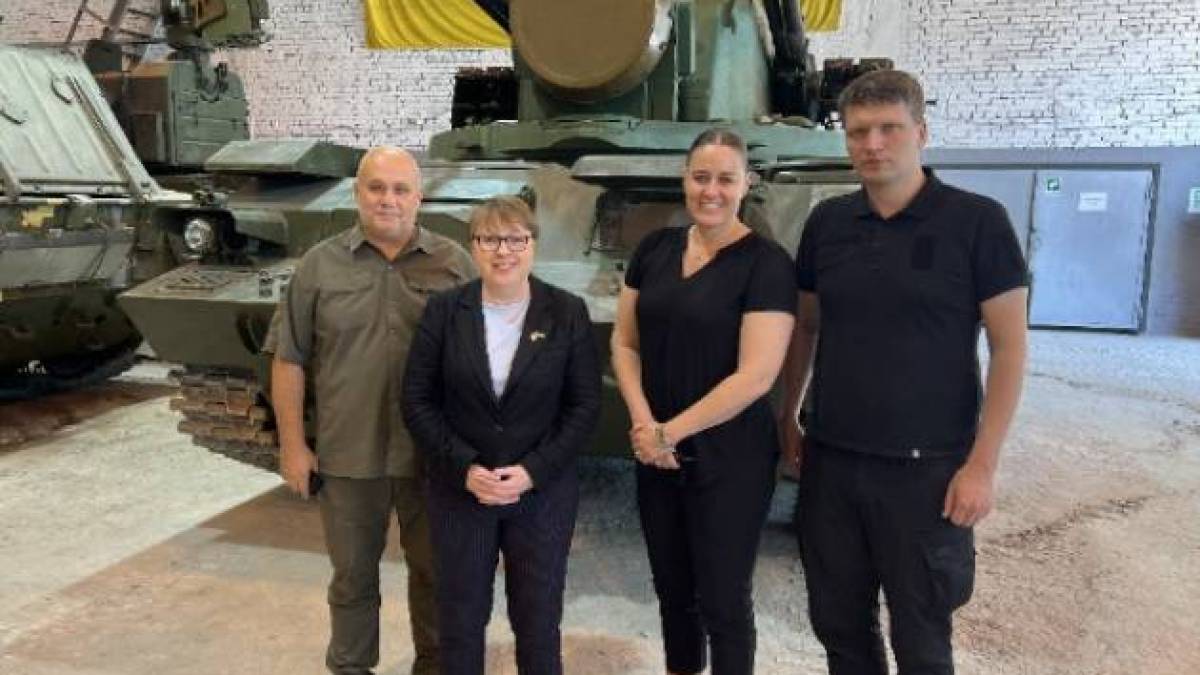 Британський міністр з питань оборонної промисловості Марія Ігл відвідала Україну
