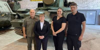 Британський міністр з питань оборонної промисловості Марія Ігл відвідала Україну