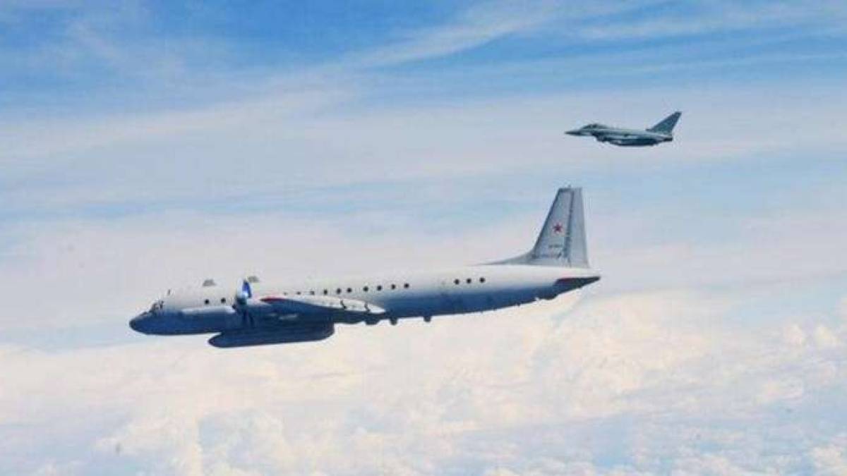 розвідувальний літак влетів у міжнародний повітряний простір над Балтійським морем