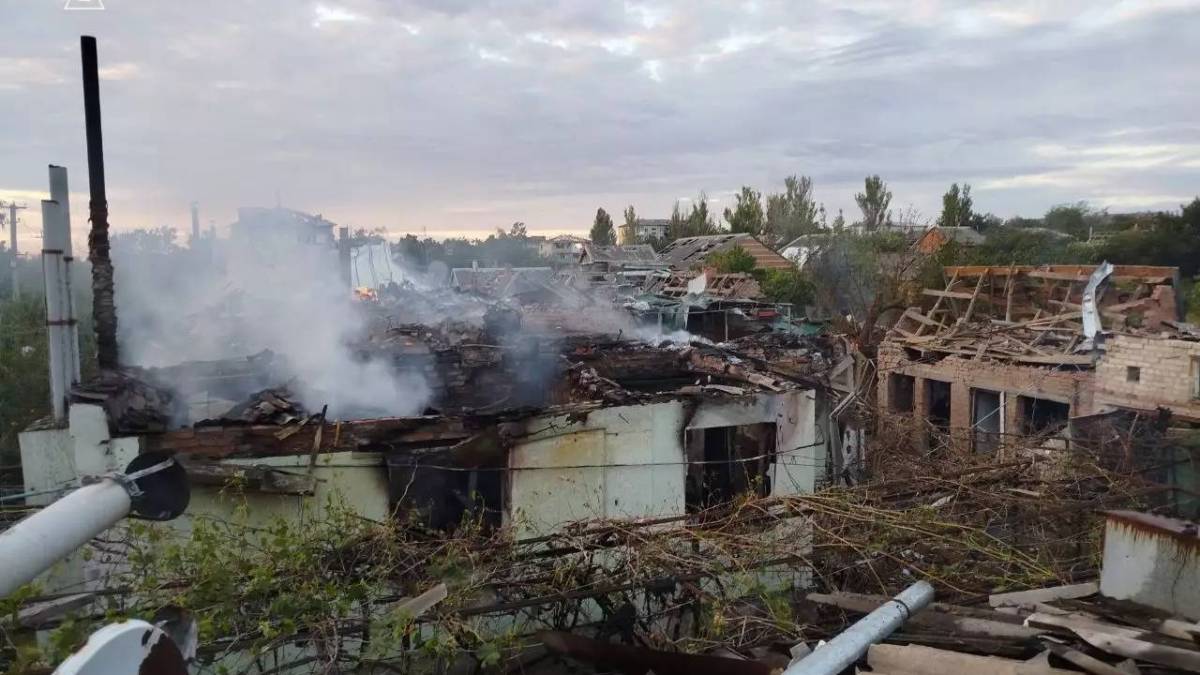 ДСНС Запорізької області: ліквідація наслідків ворожих обстрілів 11 серпня