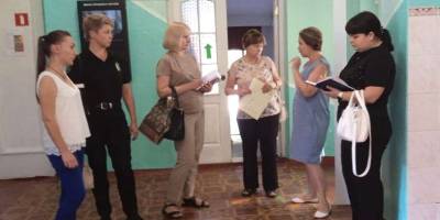 Перевірка готовності запорізьких шкіл до нового навчального року
