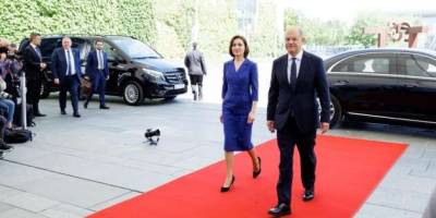 Канцлер Німеччини Олаф Шольц прибув до Молдови з візитом