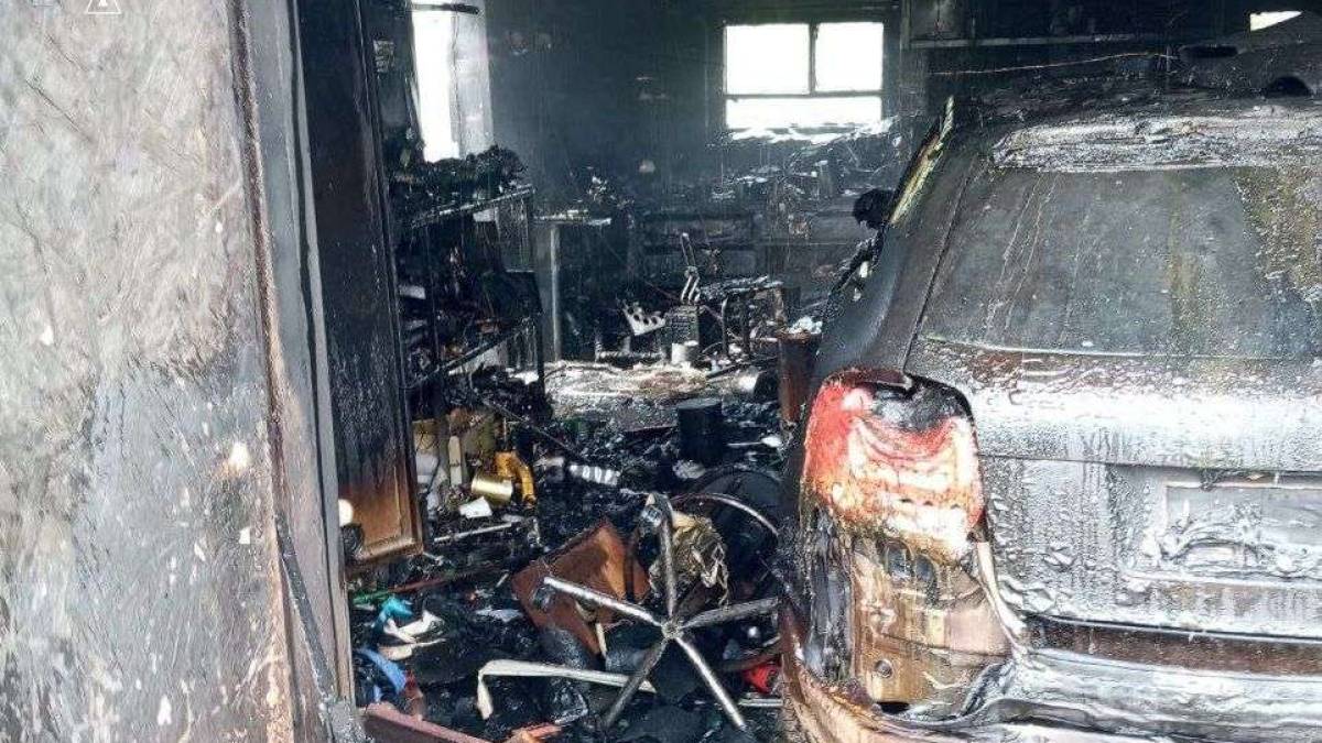 На Запоріжжі під час пожежі травмувалася 59-річна жінка