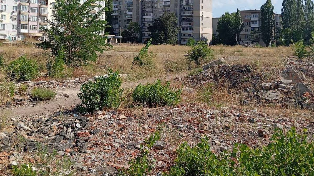 Руїни в центрі окупованого Бердянська (фото)