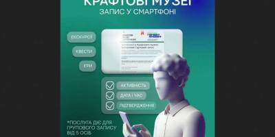 Крафтові музеї Запоріжжя пропонують онлайн-запис на екскурсії