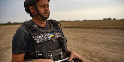 Запорізькі сапери застосовують машини для швидкого розмінування територій Миколаївської області