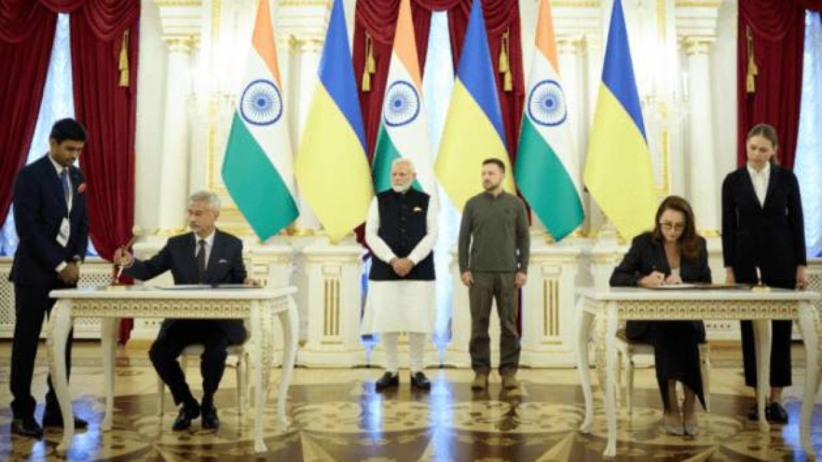 Україна та Індія під час візиту прем’єра Моді погодили чотири спільні документи