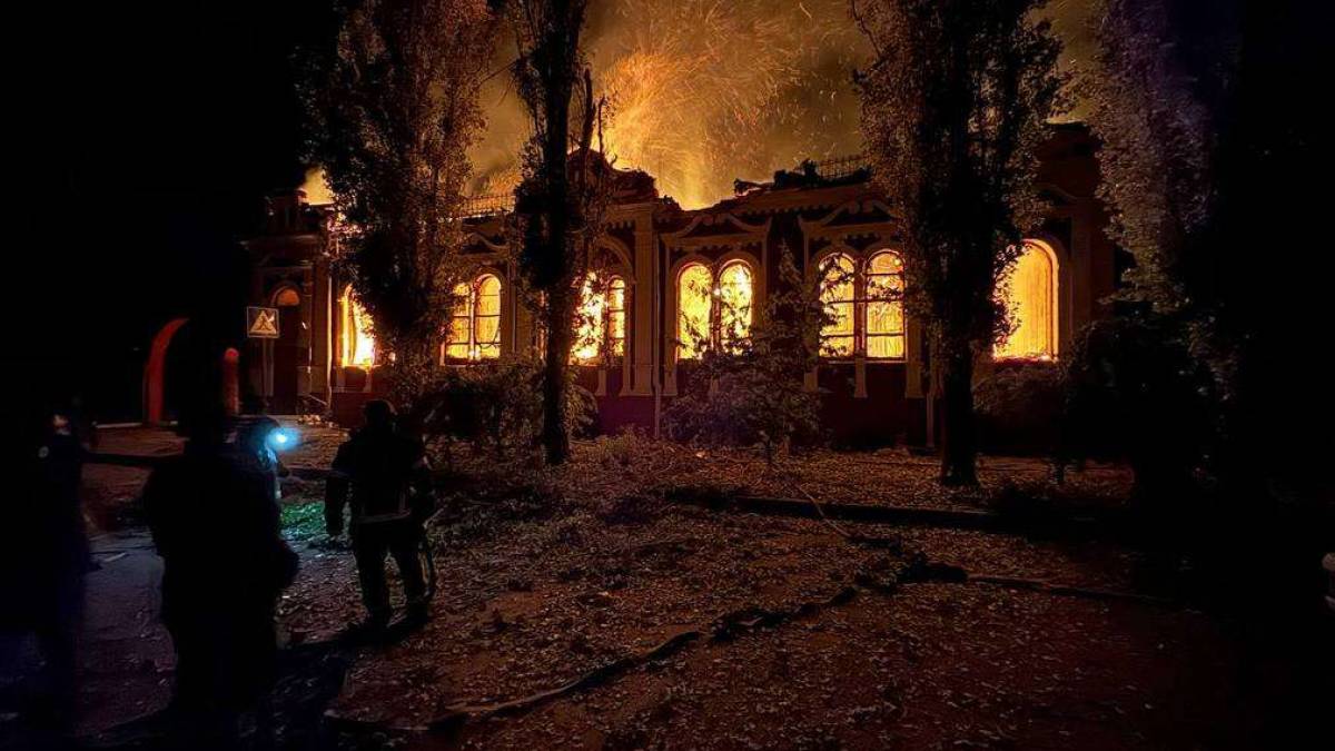 У Гуляйполі російські фашисти знищили краєзнавчий музей