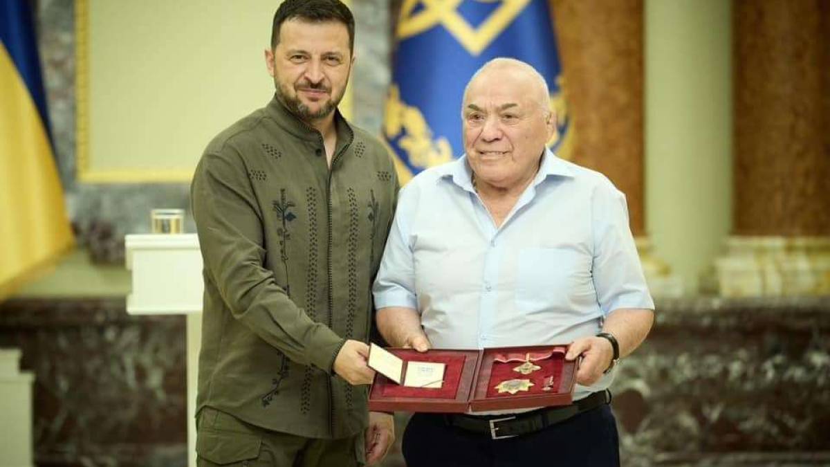 Запорізький тренер став повним кавалером ордена «За заслуги»