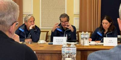 Стало відомо, з ким зустрівся глава МАГАТЕ перед поїздкою на окуповану Запорізьку АЕС