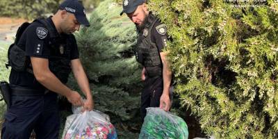 Патрульні Запоріжжя зібрали кришечки для закупівлі БПЛА для захисників