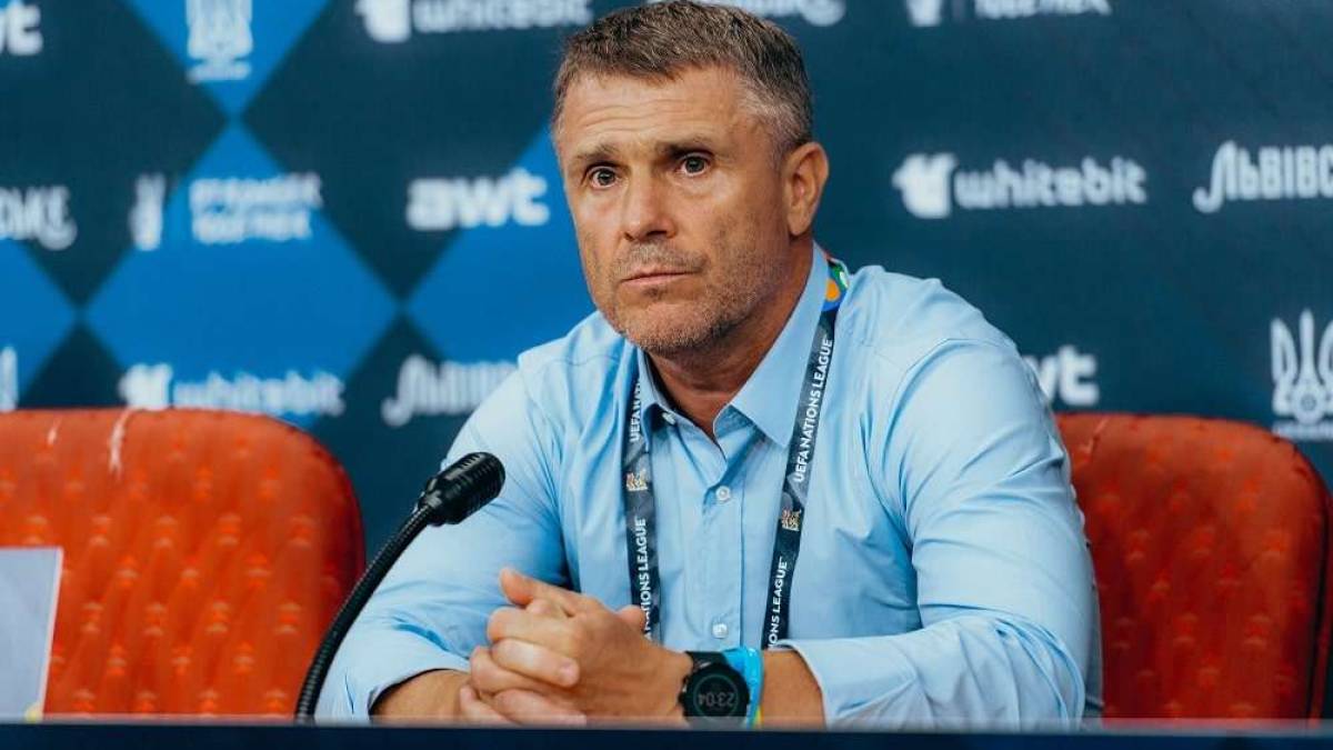 Головний тренер збірної України Сергій Ребров: «Треба грати усі 90 хвилин…»