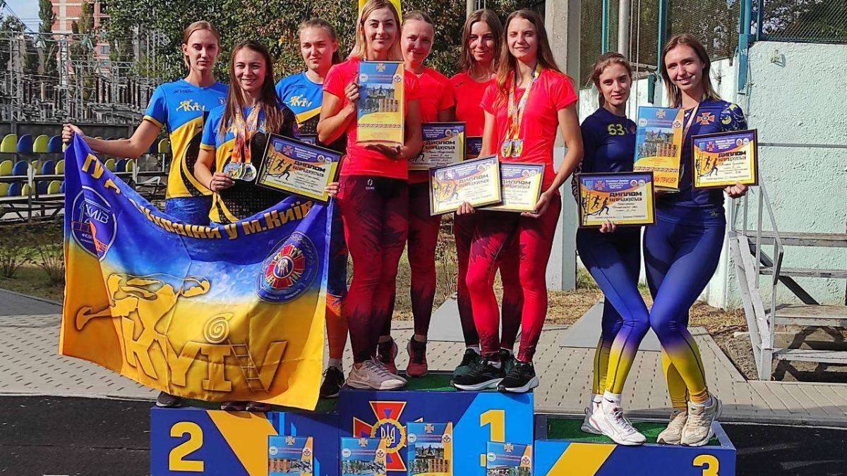 Бронзові призери з пожежно-прикладного спорту: збірна Запоріжжя ДСНС
